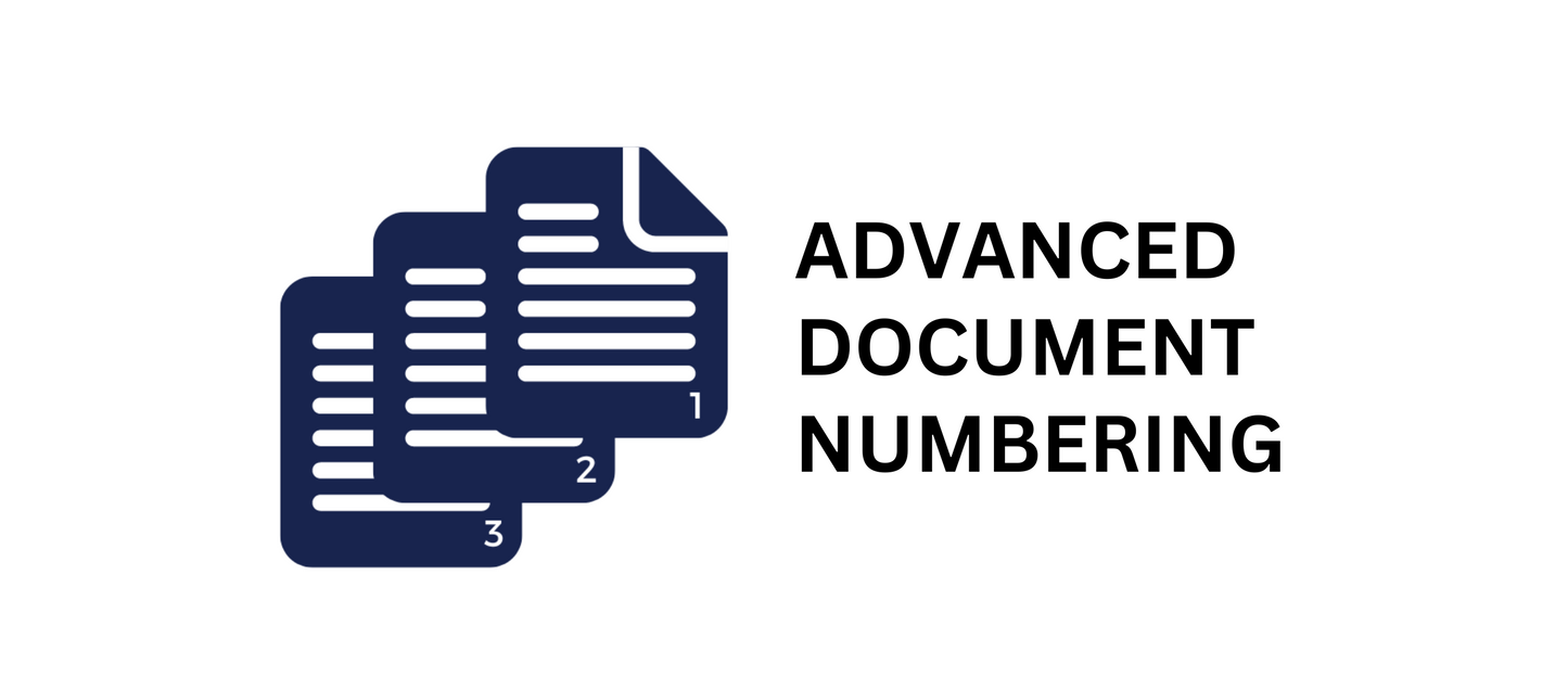 Advanced Document Numbering