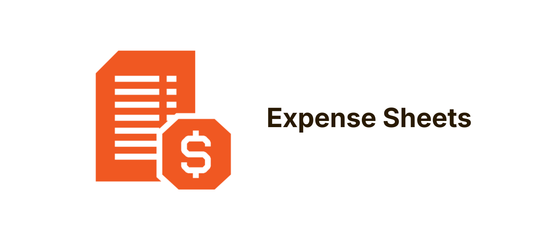 Expense Sheets