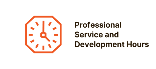 Professional Service and Development Hours